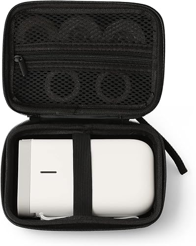 Funda para etiquetadora negra compatible con Phomemo D30