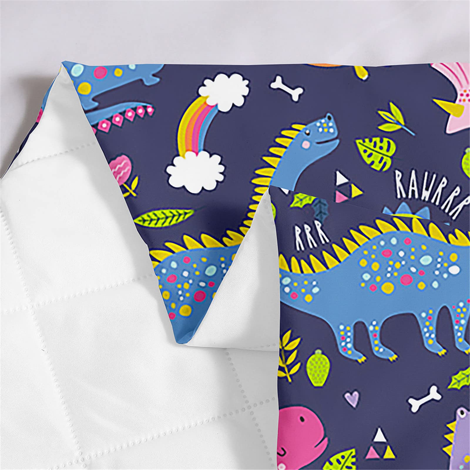 Couverture-oreiller 2 En 1 Voyage - Dinosaure - 150x180 Cm Déplié / 45x45 Cm Plié - Polyester Doux