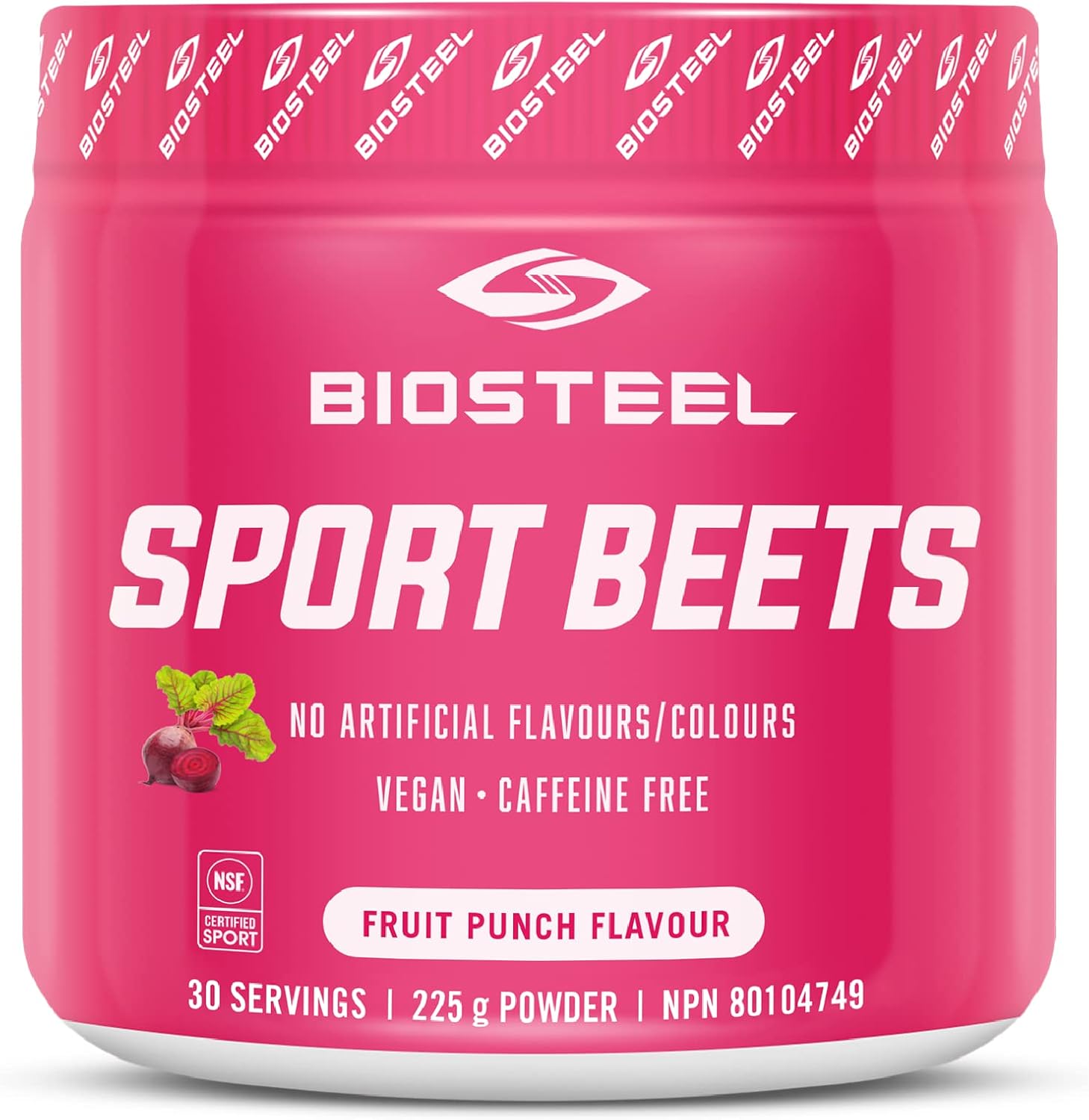 BioSteel Sports Beets PreWorkout Powder, NonGMO Formula, Fruit Punch