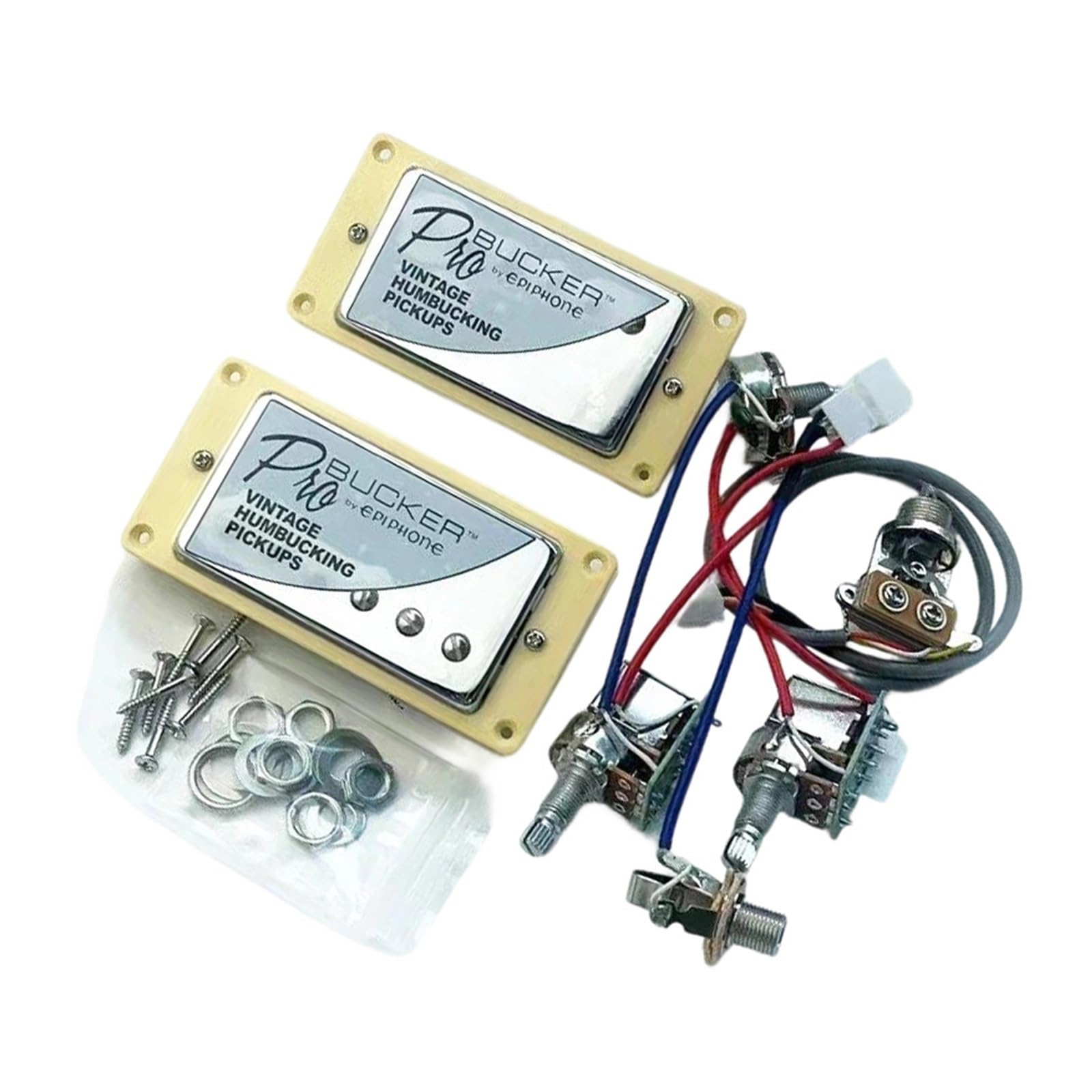 Micros Humbucker guitare électrique Alnico 5 push pull modification micro lutherie