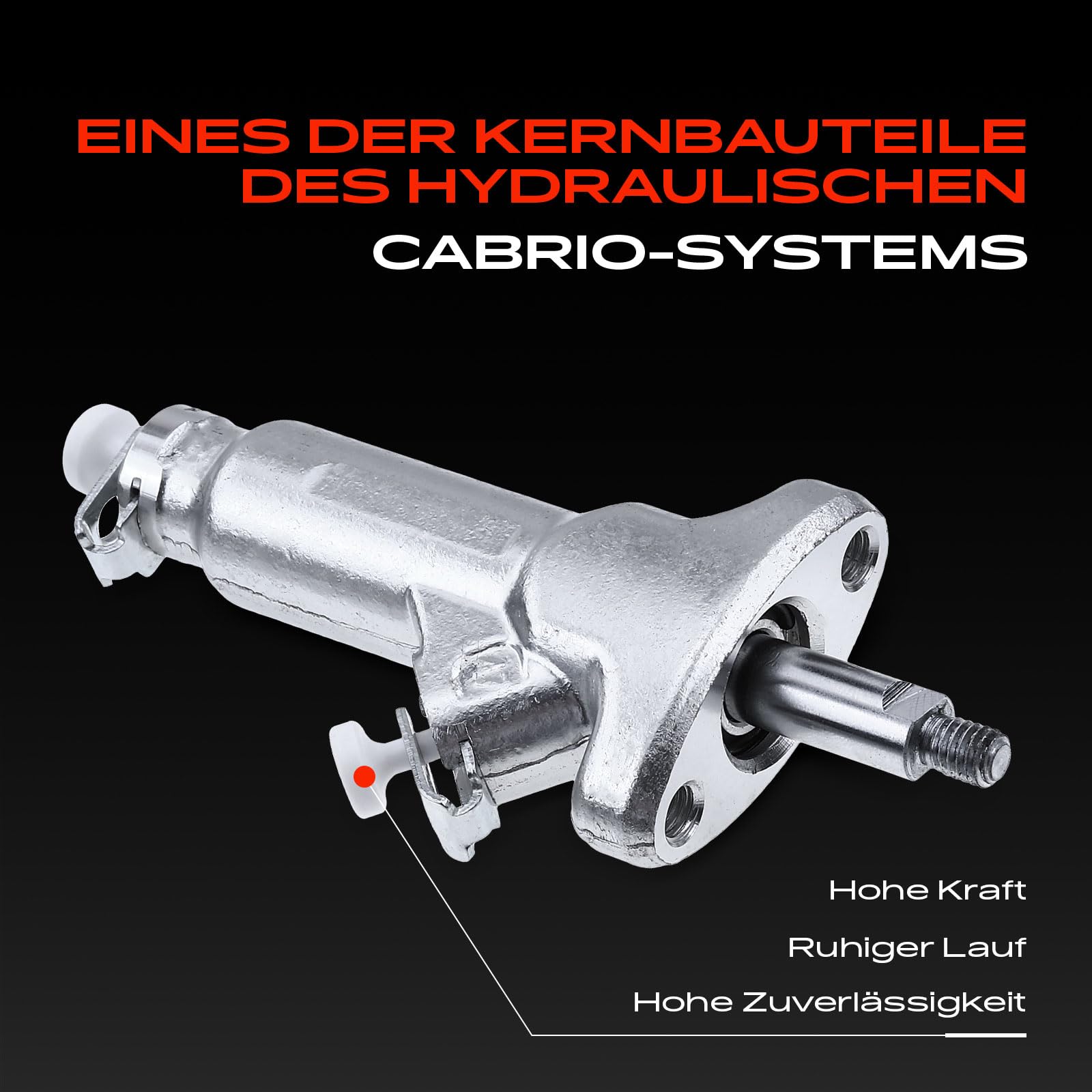 Frankberg Verdeckzylinder Hydraulikzylinder Verdeck für CLK Cabriolet A208 E-Klasse Cabriolet A124 SL R129 Alle Motoren 1989-2002 1298001672