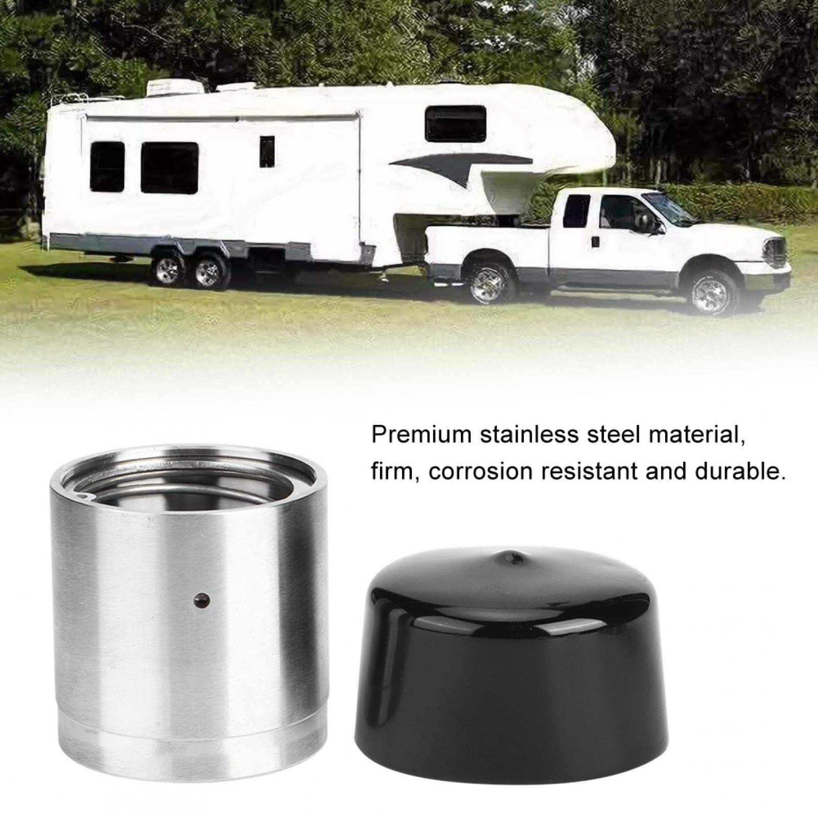 Trailer Bearing Buddy, 4pcs 1.98in Trailer Bearing Buddy Rplacement con sujetador protector