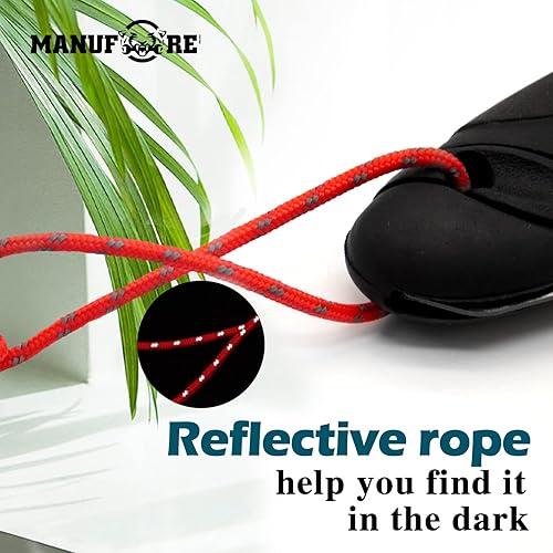 Miniatura 4 de MANUFORE Sierra plegable de 7.087 in con hoja negra, mango de agarre suave, sierra de hoja para madera, paneles de yeso y PVC