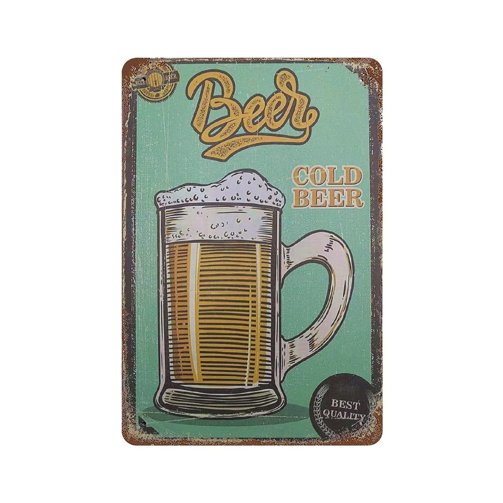 Welcome to The Bakery Vintage Metal Plaque retro Great Aluminum Tin Sign Wall Decoration 15.7"x11.8"