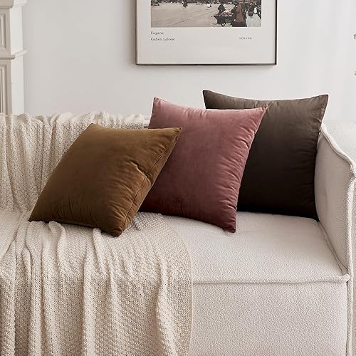 Miniatura 5 de MIULEE - Funda de cojín cuadrada decorativa de terciopelo suave para el sofá, dormitorio, automóvil, 12 x 20 pulgadas, 30 x 50 cm