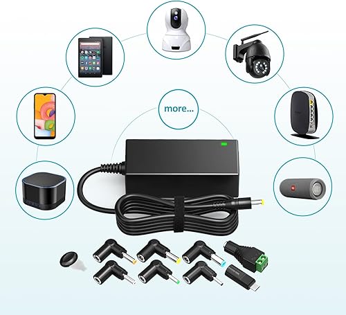 Miniatura 2 de Conmutación de suministro de adaptador de corriente Powseed 36w AC de múltiple voltaje 5v 6v 7,5v 9v 12v 13,5v 15v de selección libre para