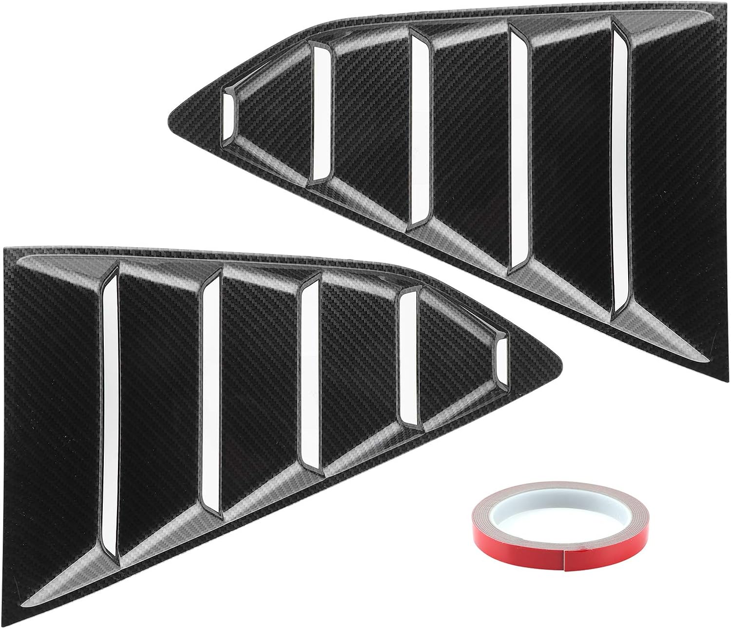 Aramox High quality new Rear Window Shutter ABS L Carbon Fiber Style Ranking TOP11