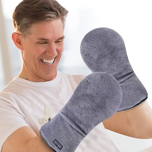 REVIX Heated Mitts for Arthritis and Hand Therapy, Microwavable Hand