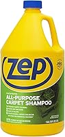 Zep Carpet Shampoo Concentrate 1 Gallon ZUCEC128 - Pro Formula Removes Dirt & Stains for Bissell, Hoover, Rug Doctor Machines