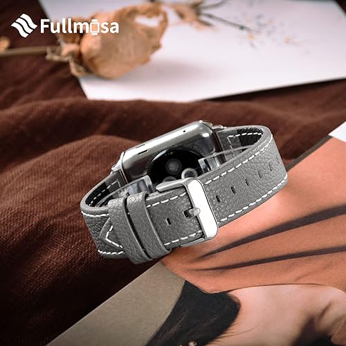 Miniatura 8 de Fullmosa Correa de repuesto compatible con 42mm, 38mm, correas originales de cuero