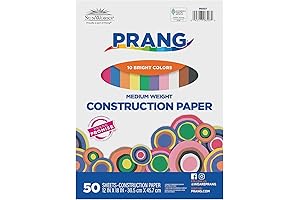 Prang 12" x 18" Construction Paper for Rich, Vibrant Creations