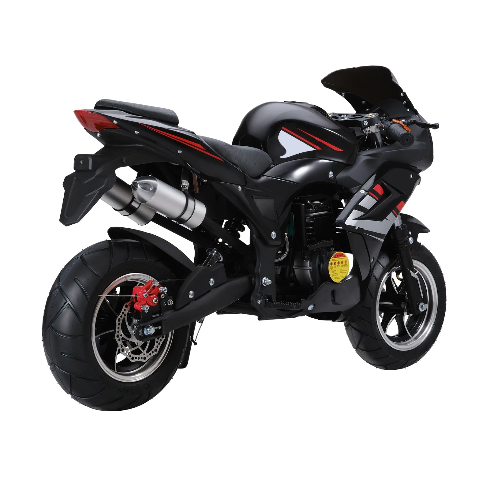 cdar Kids Dirt Bike,Gas Dirt Bike for Kids 8-14 49cc 2-Stroke Mini Motorcycle Motorbike Beach Off Road Vehicles Children Pocket Bikes with Front Rear Disc Brakes Birthday Gift for Boys Girls
