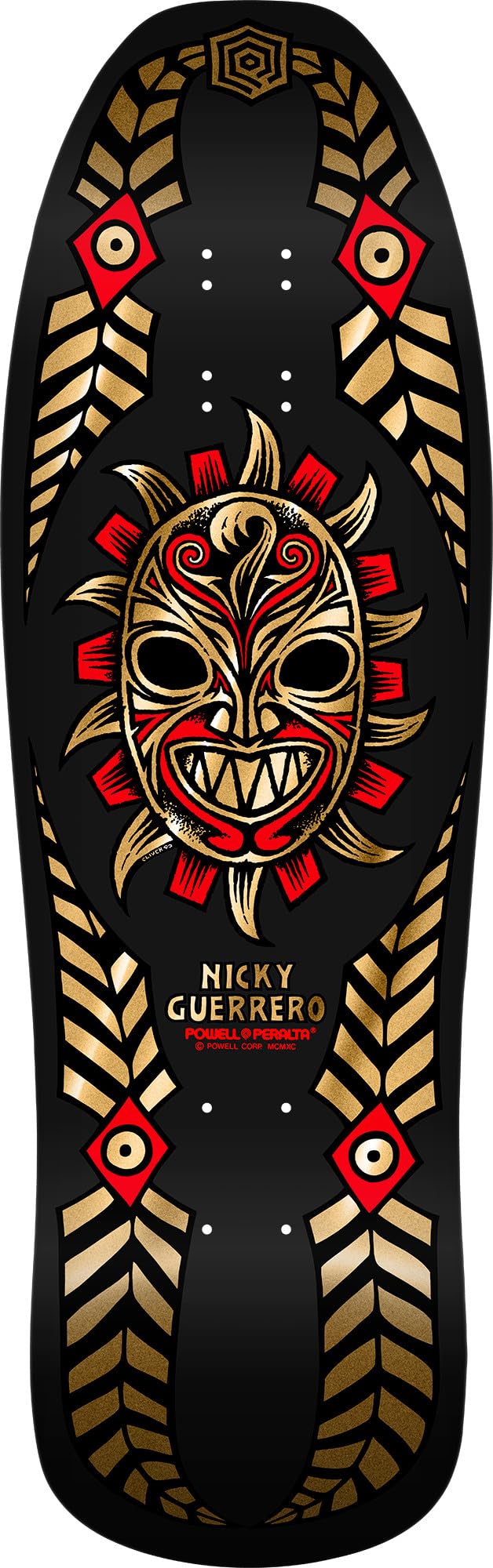 80s Powell Peralta ニッキーゲレロ スウェット ブラック Amazon.com : Powell Peralta Nicky Guerrero Mask Skateboard Deck