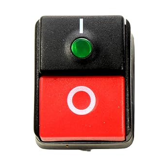 HQRP On Off Power Switch Compatible with Ryobi RY-14122 RY-141600 RY-141900 RY-141820VNM RY-141802 RY-141612 RY-1419MTVNM 760504007 PS80720 80720 1600 Pressure Washer