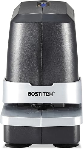 Miniatura 9 de Grapadora eléctrica con mecanismo antiatascos, capacidad de 20 hojas, color negro