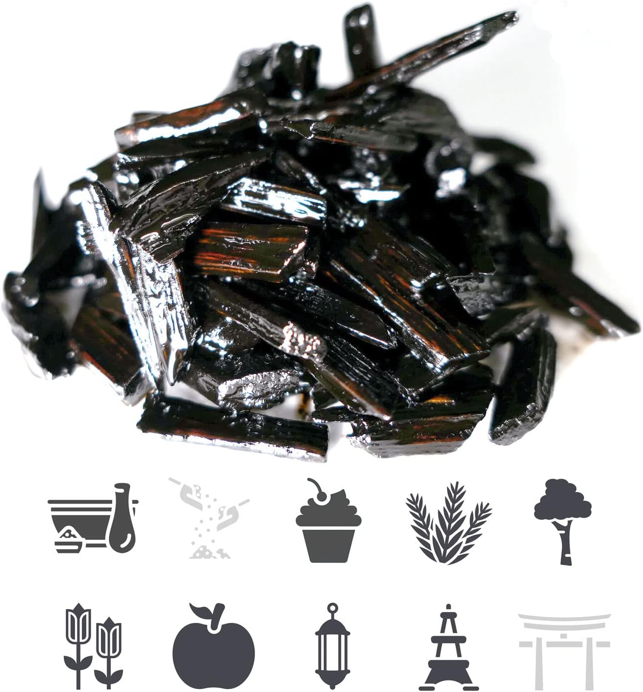 Muattar Vanilla and Oud | 50g Incense | Oriental-French Heritage Bakhoor | Soaked Agarwood Chips | by Scent of Arabia