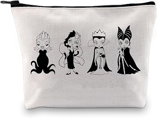 Villains Friends Makeup Bag Villains Wicked Gift Villain Gang Gift for Bad Witches Club BFF Cosmetic Bag (Fri Villain Bag)