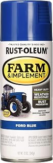 RUSTOLEUM 280131 Ford Blue Spray Paint 12 Ounce (Pack of 1)