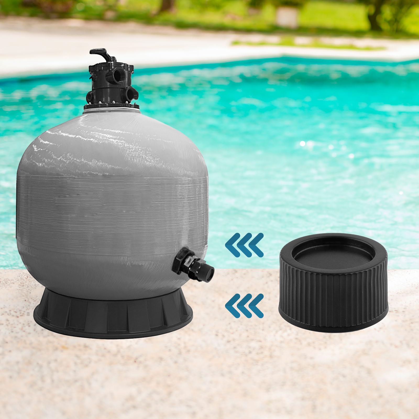 Amazon.com: 2pcs SX180HG Drain Cap, Pool Sand Filter Drain Cap