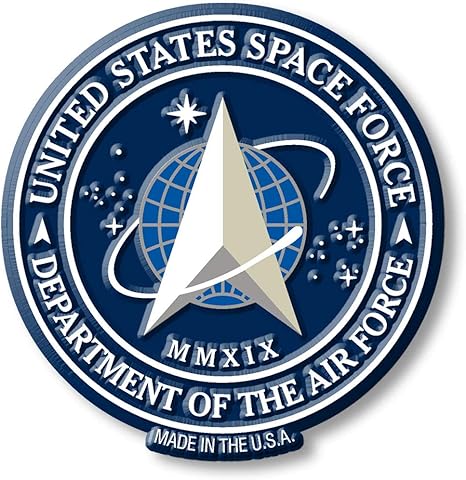 Amazon Com U S Space Force Seal Magnet By Classic Magnets Collectible Souvenirs Made In The Usa Home Kitchen
