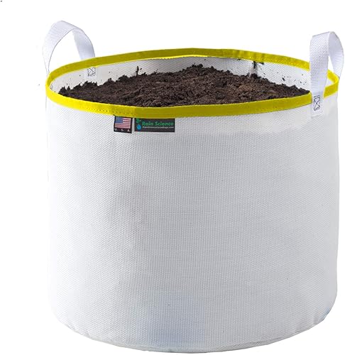 Miniatura 9 de Bolsa de cultivo de 10 galones, macetas de plantación - Bolsas de cultivo de plantas coloridas para jardinería de vegetales - Contenedor de planta