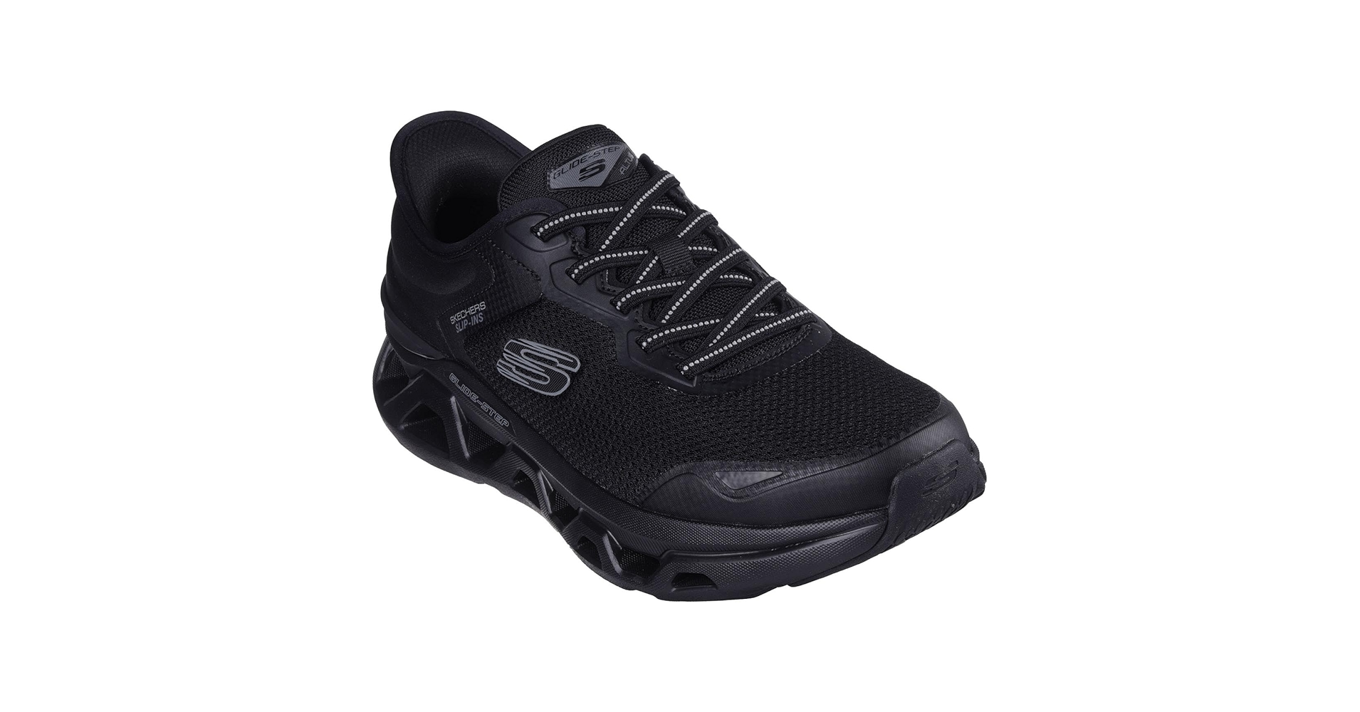 ●Skanless Men's Skechers 232465 Dlux Walker 2.0 Taurrel Slipin Walking