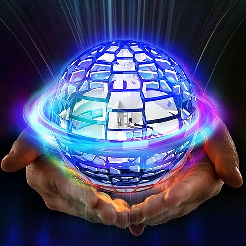 SHENSE Bola de orbe voladora 2024 Fidget Spinner Bola flotante Boomerang Ball Spinner Volador de mano Mini Drone Juguetes para niños Regalo de