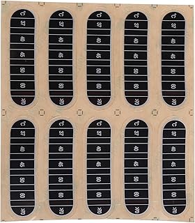 Temperaturaufkleber Horizontale Temperatur Etikett Klebeaufkleber Braustreifen Kleber Thermom