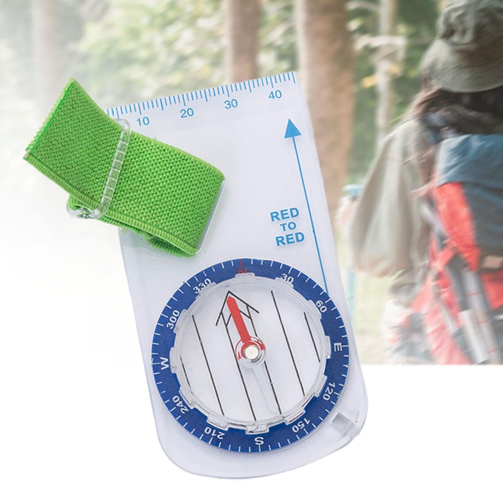 MERISHOPP Orienteering Compass Small Pocket Compass for Navigation Outdoor Backpacking| Sports Equipment | Outdoor Sports Gear | Exercise Gear-picture-24