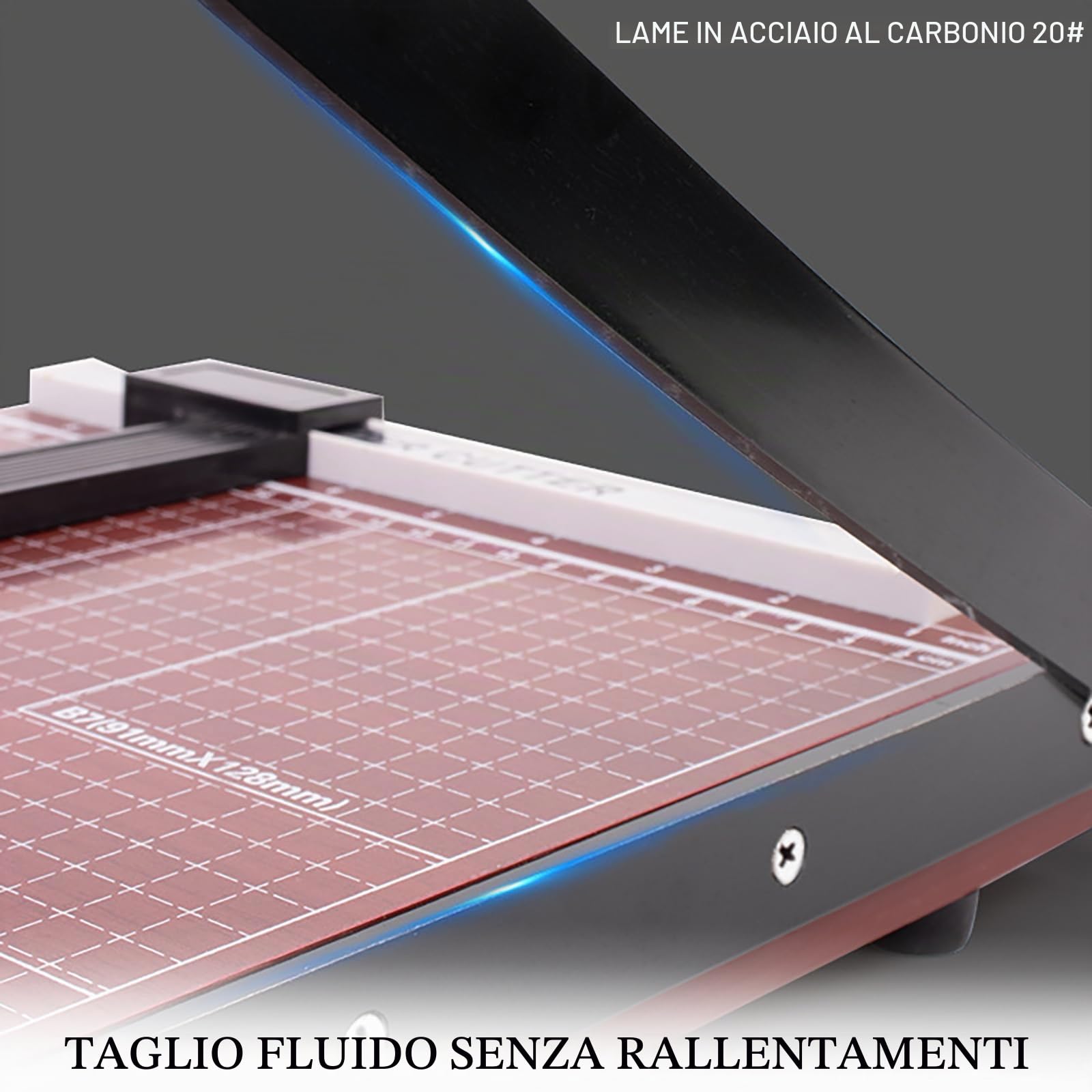 NEWUN Taglierina A3, Taglierina per Carta, Taglierina Professionale,Per Scuole e Uffici, Taglierina carta, per Scuole e Uffici,Taglierina per Foto, Cartoncino,Capacità di Taglio di Circa 12 fogli/Ora