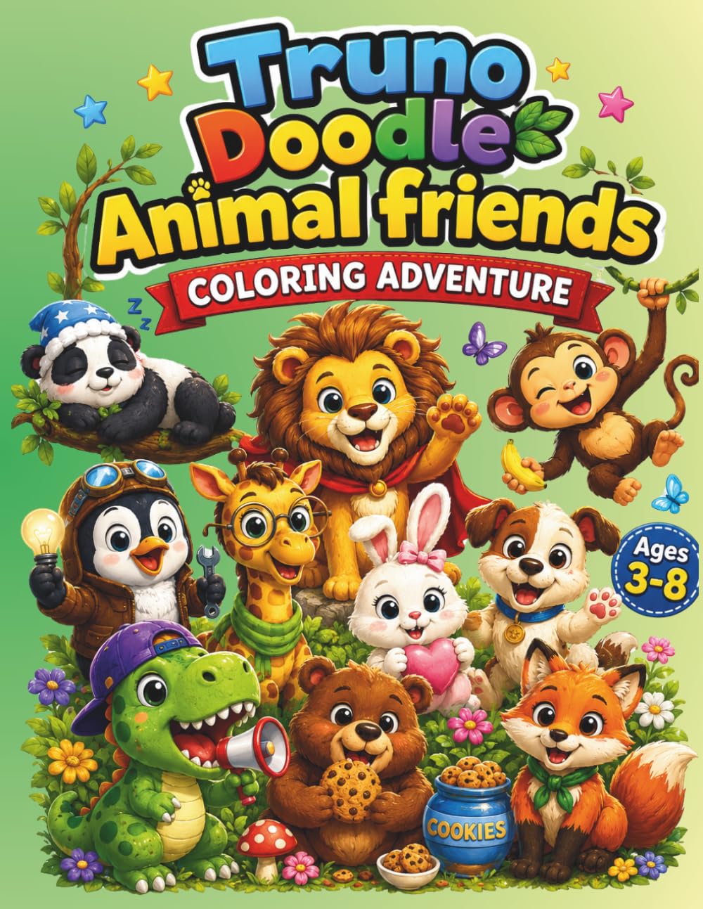 Truno Doodle Animal Friends Coloring Adventure