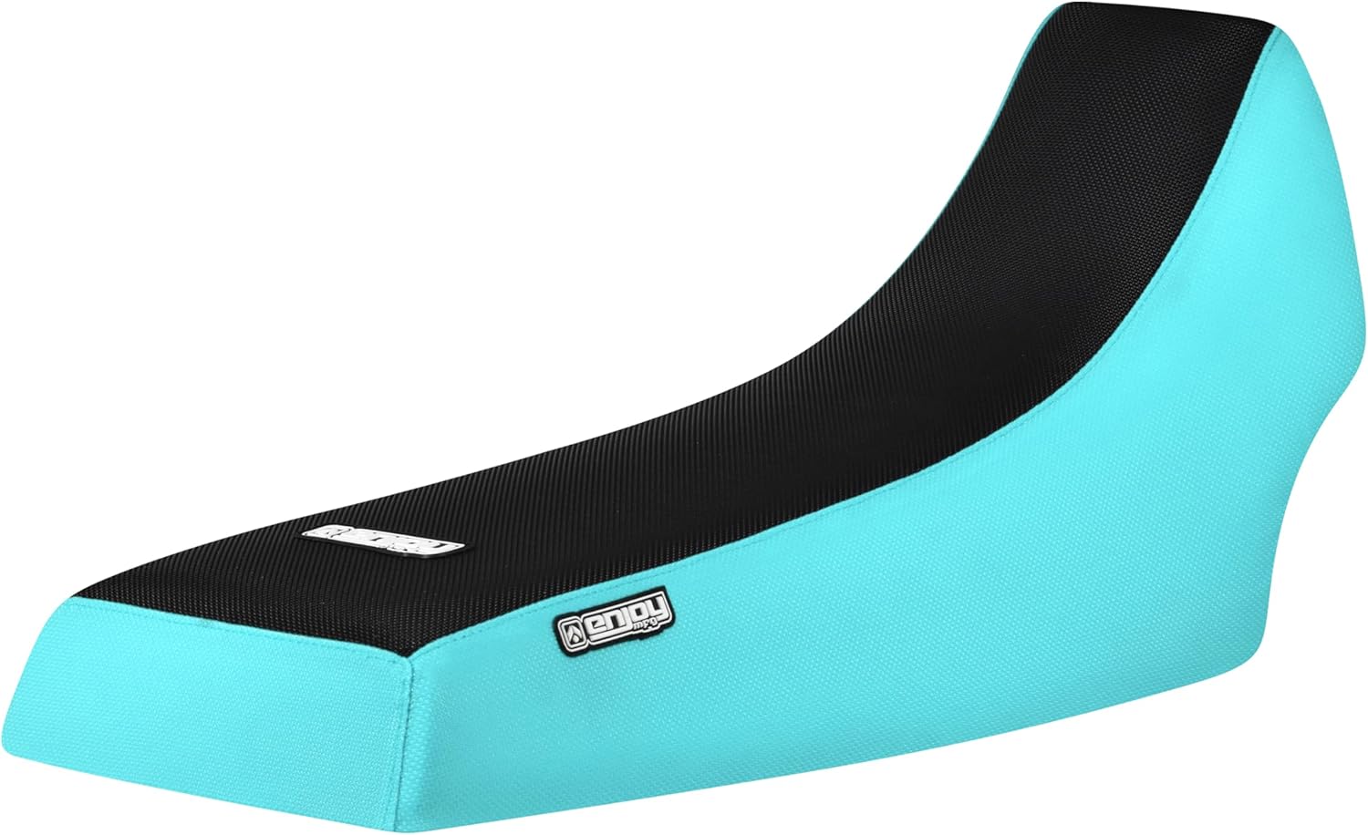 Enjoy Mfg Seat Cover - Compatible with Yamaha 1987-2006 Banshee ATV - Black top Standard - #112 (Bright Red Sides/Black top Standard)