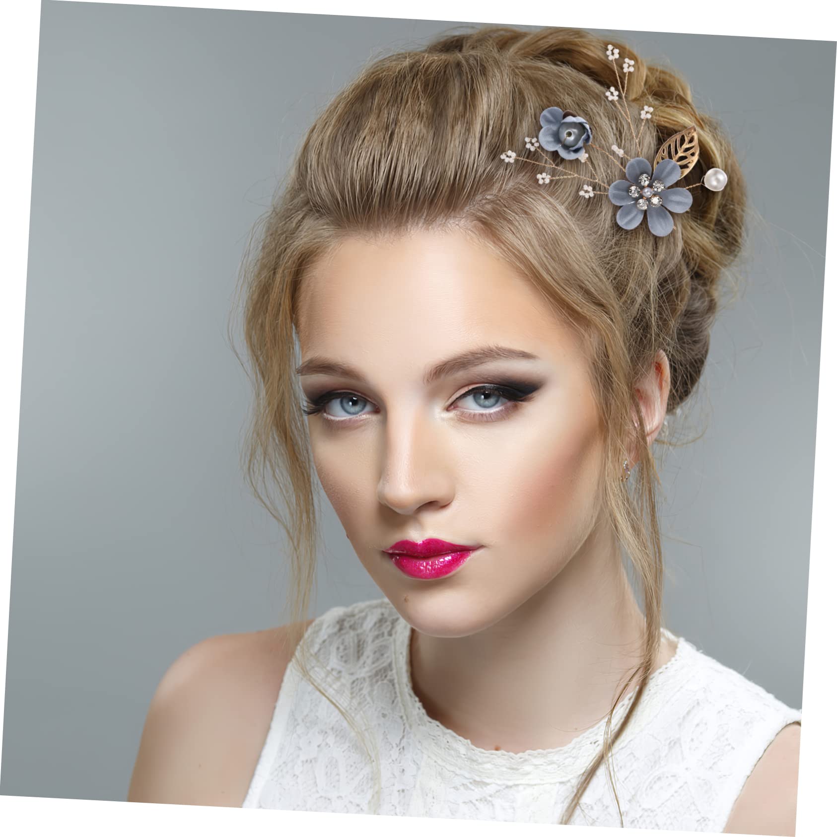 6sätze Retro Haarschmuck Mit Blumen-haarspangen Und Haarnadeln Teiliges Mit Perlen Und Blättern Haaraccessoires Für Hochzeiten Und Besondere Anlässe