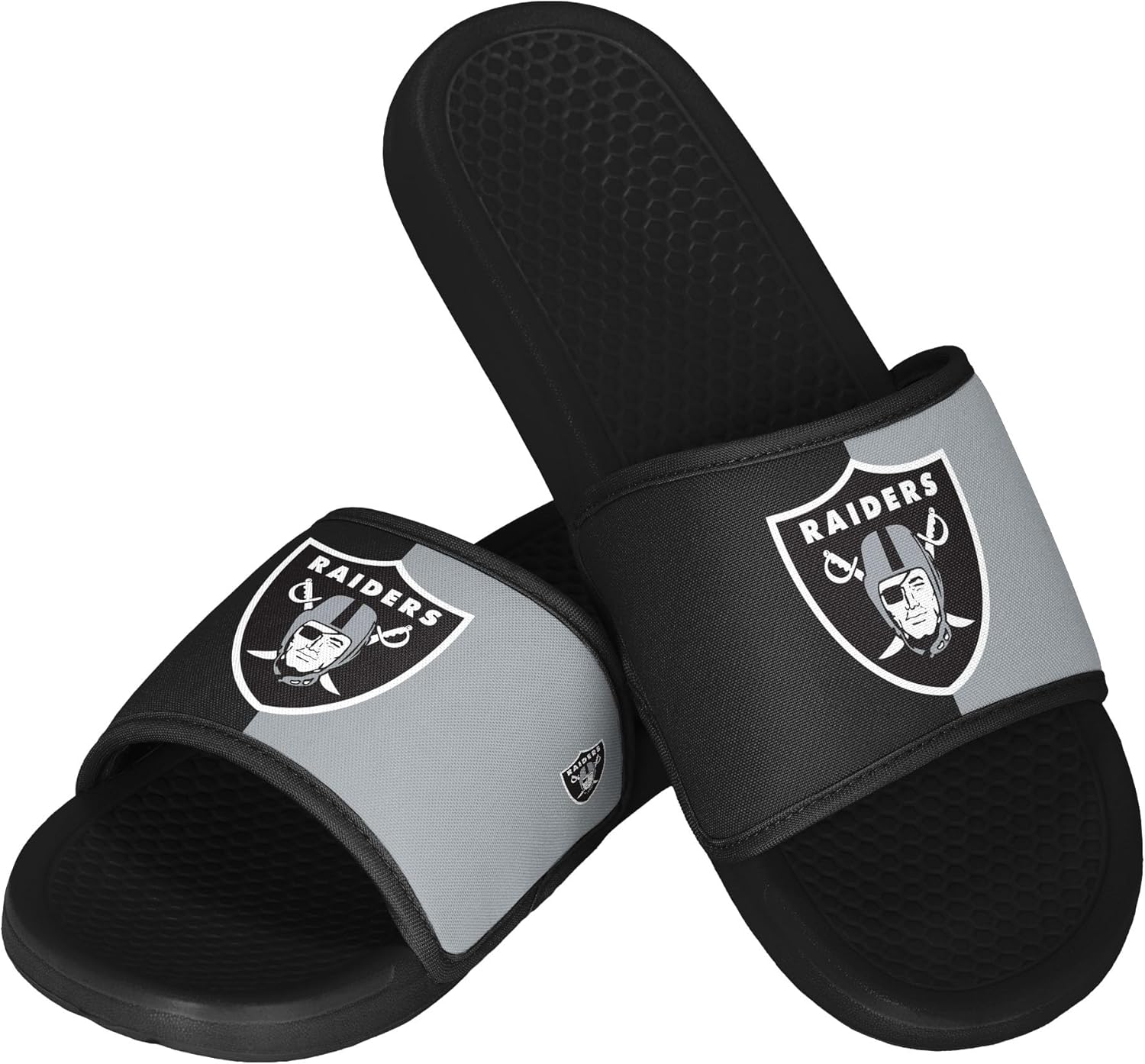 FOCO Las Vegas Raiders NFL Team Color Primary Logo Slide - XL
