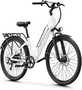 Aipas C1/C2 Electric Bike for Adults, 1100W Peak Motor, 62-Mile Range