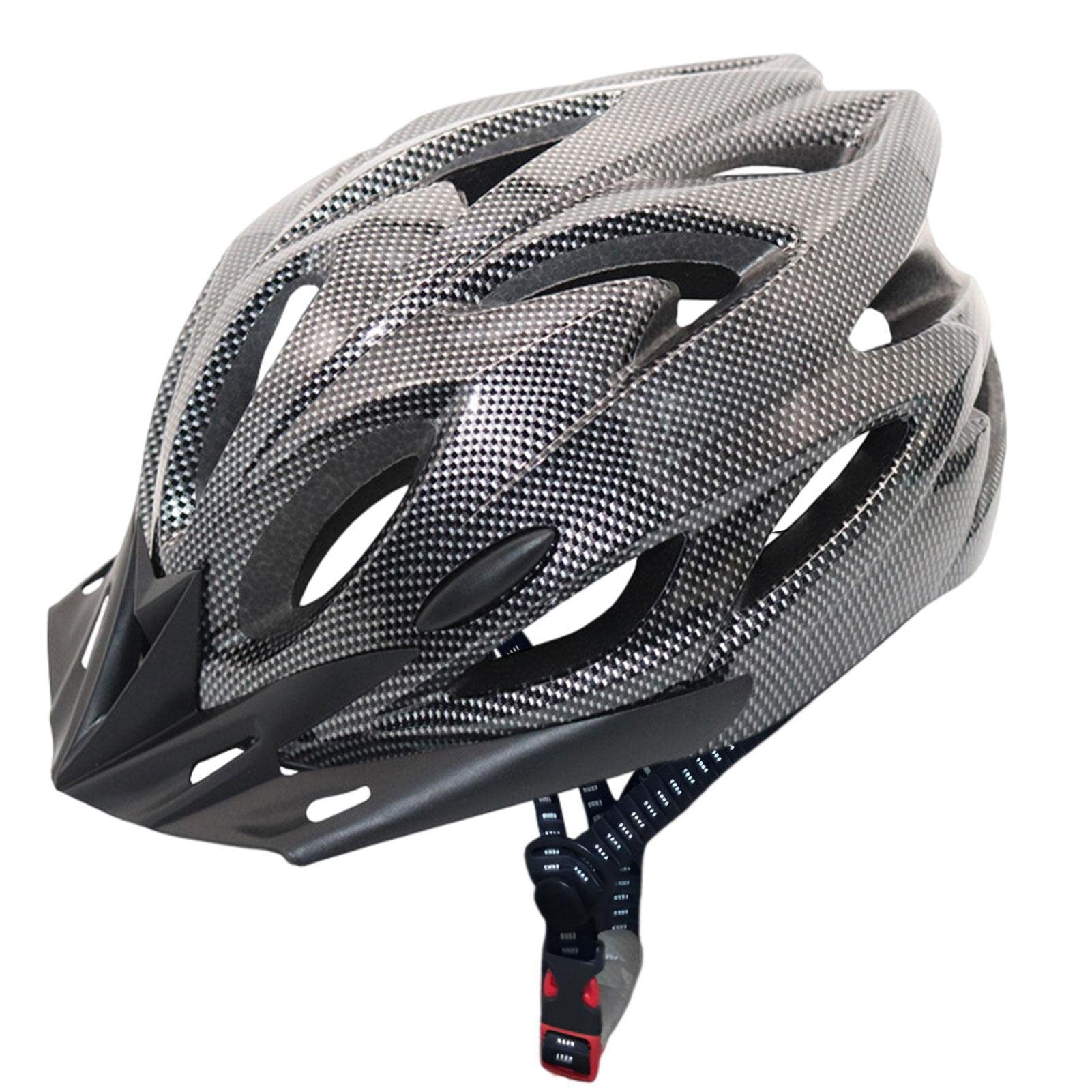 Eayoly Cycling Helmet, Lightweight and Breathable Helmet Adjustable Skateboard Helmet Scooter Helmet with Detachable Helmets Liner, Fits Head Sizes 53cm-62cm