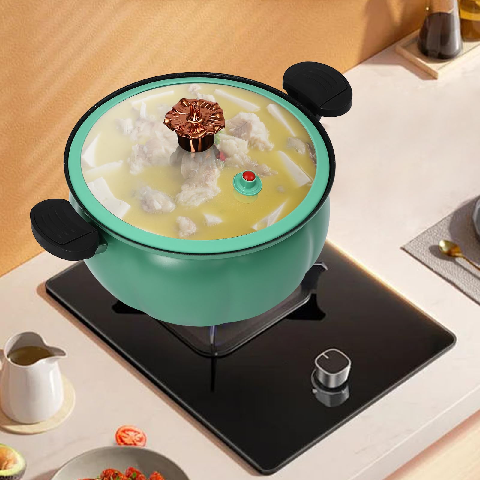 T Fal Pressure Cooker 8L Micro Pressure Cooker Pot Fast-Cooking