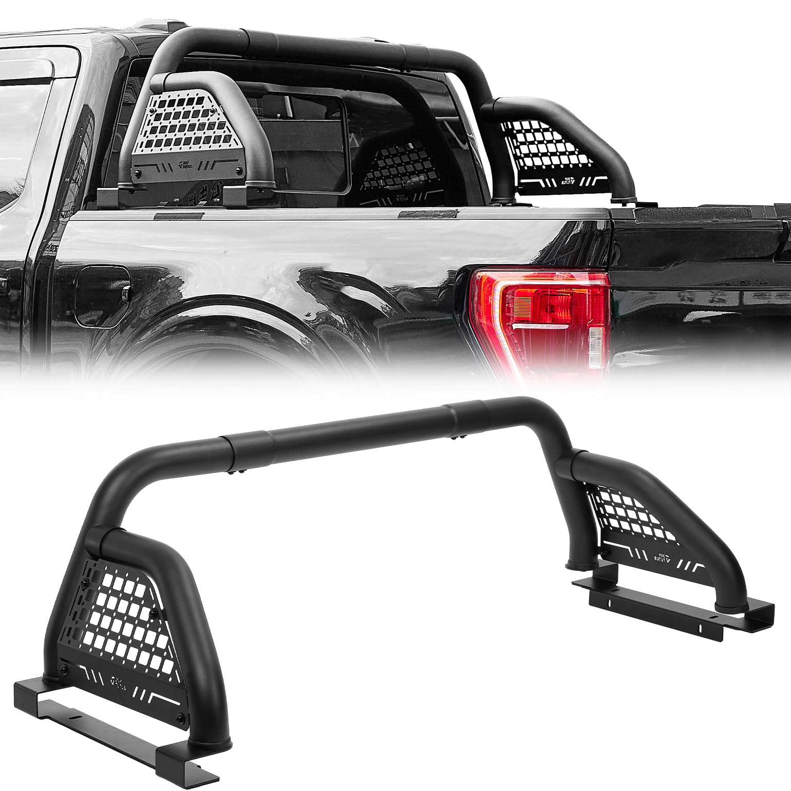 JOYTUTUS Roll Bar for Full-Size Truck
