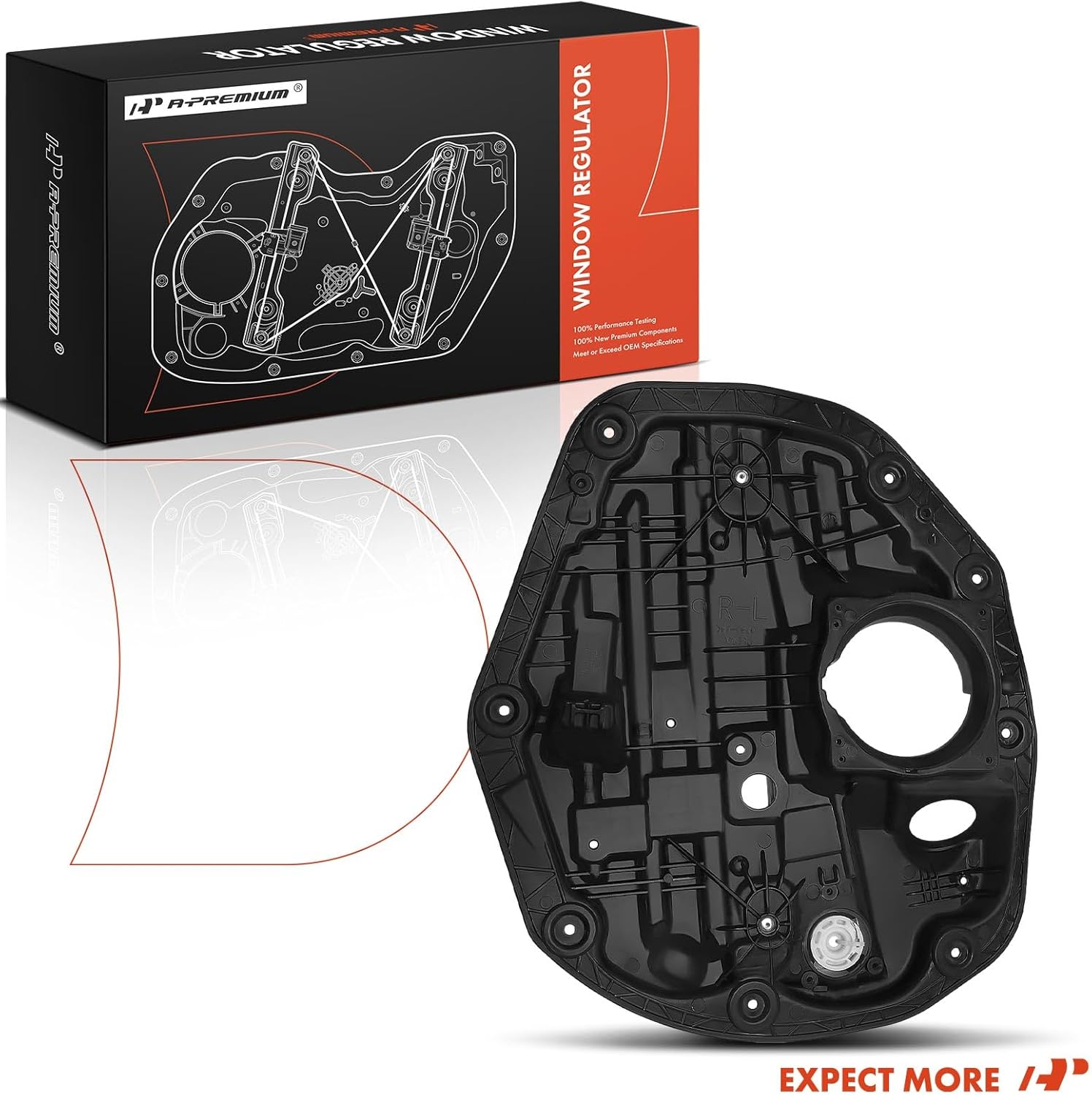 A-Premium Rear Left Driver Side Electric Power Window Regulator Without Motor Compatible with Kia Optima 2011 2012 2013 2014 2015