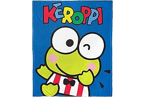 Keroppi Snuggle Buddy Blanket: Warmth and Cuteness in Every Stitch