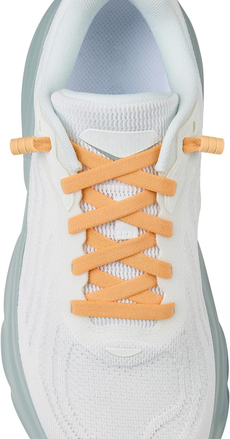 Elastic Shoe Laces for Sneakers, No Tie Shoelaces for Adults and Kids