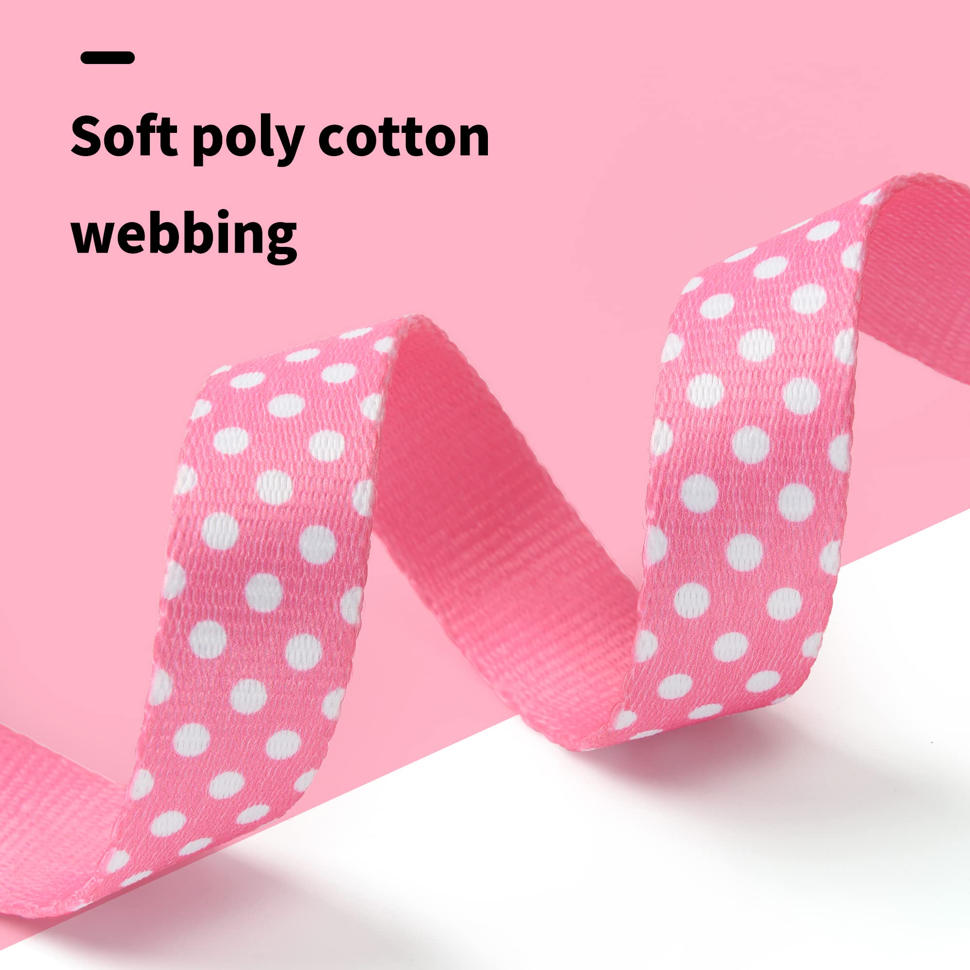 Mile High Life Collare Cane in Nylon Catarifrangente Fascia in Cuoio Taglia (M, Rosa)