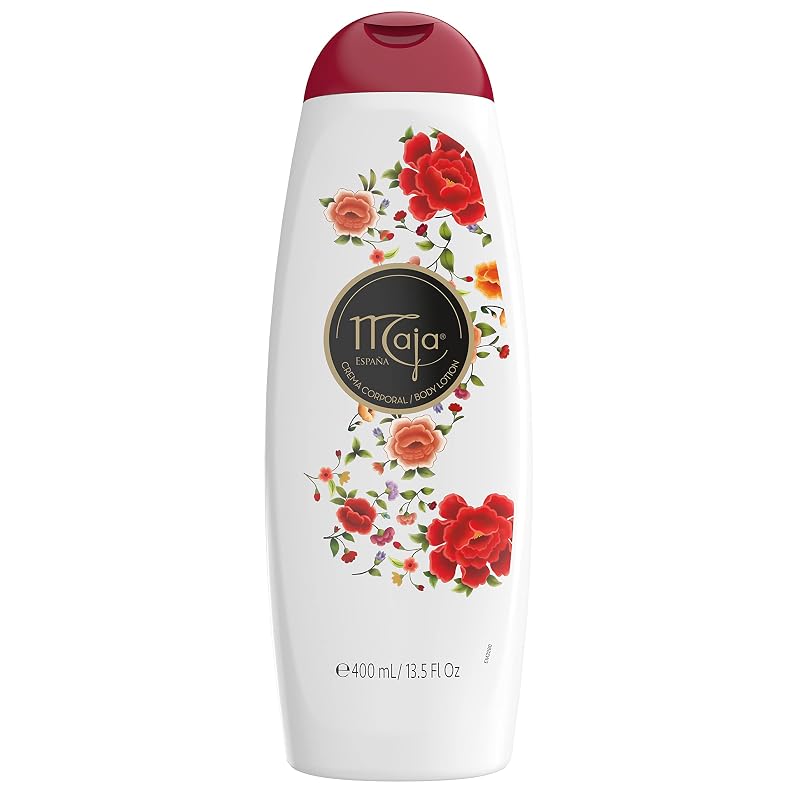 Loção corporal Maja com aveia, glicerina, óleo de amêndoas e vitamina E, 400 mL