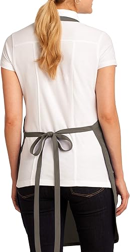 Miniatura 4 de TEEAMORE Delantales de parrilla personalizados para mujeres y hombres, añade tu texto, delantal de cocina de chef personalizado