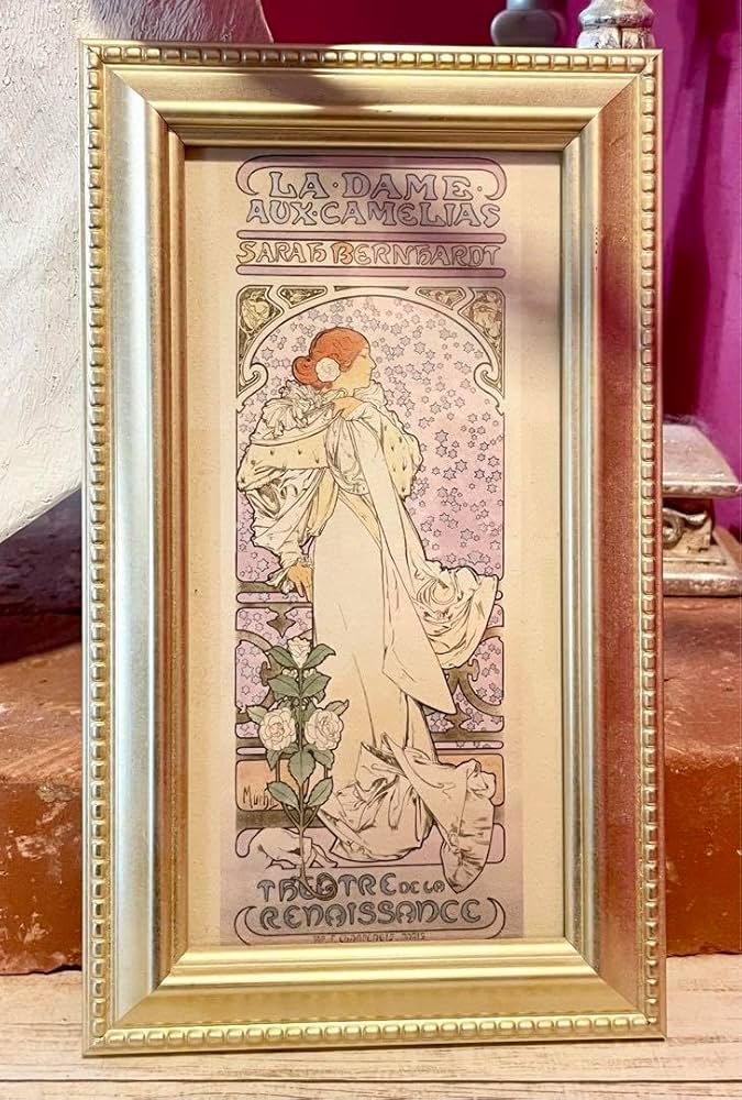 アルフォンス・ミュシャ 画集「Alphonse Mucha」額装版3葉付 アルフォンス・ミュシャ作品集 三省堂 ハードカバー 大型本