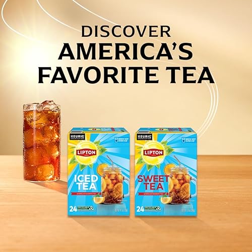 Miniatura 10 de Lipton Iced Tea K-Cup Pods para una bebida fría Té dulce hecho con hojas de té reales 24 vainas