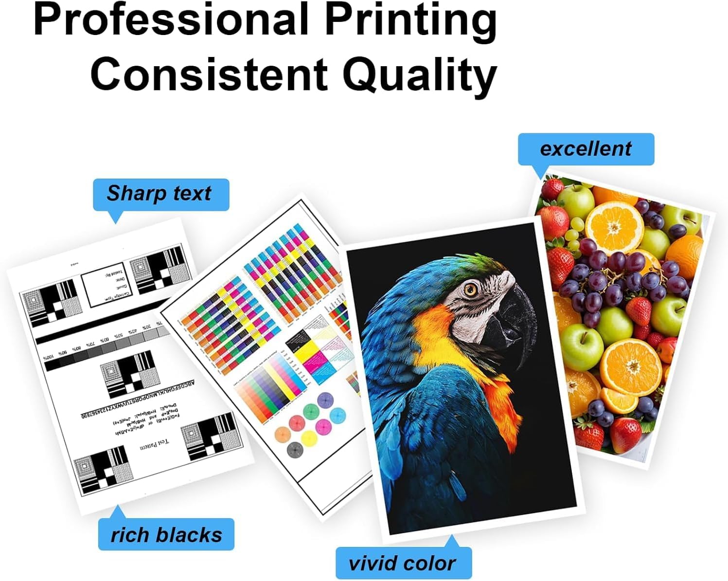 96 96XL Ink Cartridge Compatilbe for Deskjet 6540 6940 5940 6840 6988 6980 9800 Officejet 7210 7310 7410 Photosmart 8030 8050 Printers (2 Black)