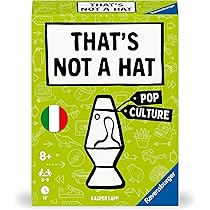Ravensburger | That’s Not A Hat 2 Pop Culture | Giochi Di Carte Adulti E Bambini | Regalo Bambino 8 Anni O Più | Giochi Da Tavolo Adulti | 3-8 Giocatori