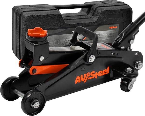 AV Steel 1.5-Ton Compact Hydraulic Floor Jack 1