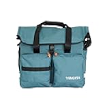 Voyage Atlas Bag for Brompton Folding Bicycle - Large, Water-Resistant, 27L, Blue, Minimal Style, Bike-Pack Accessory
